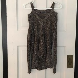 Cold shoulder, sweater